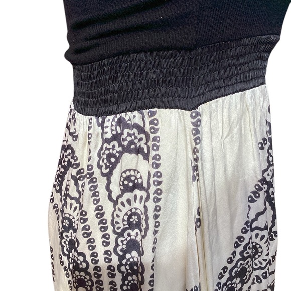 vintage Indah Tank Style Dress with and Silk patterned paisley print bottom - Picture 5 of 11